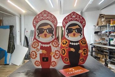 Изготовление фигур из ПВХ и оклейка пленкой Москва